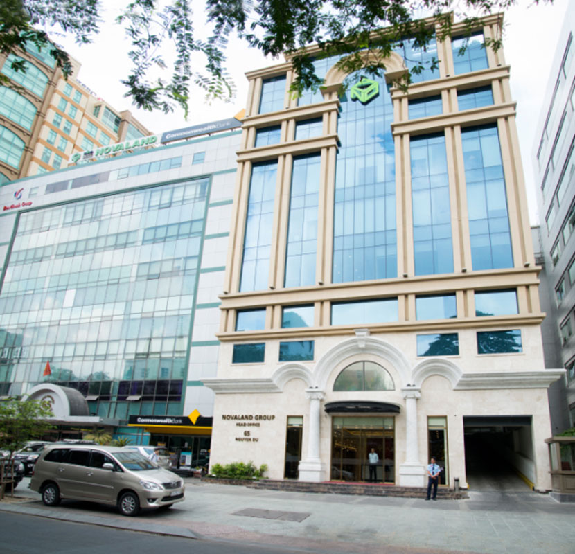 Trụ sở Tập đo&agrave;n Novaland tại 65 Nguyễn Du Quận 1 &ndash; chủ đầu tư dự &aacute;n The Grand Manhattan v&agrave; c&aacute;c khu đ&ocirc; thị lớn tại Việt Nam