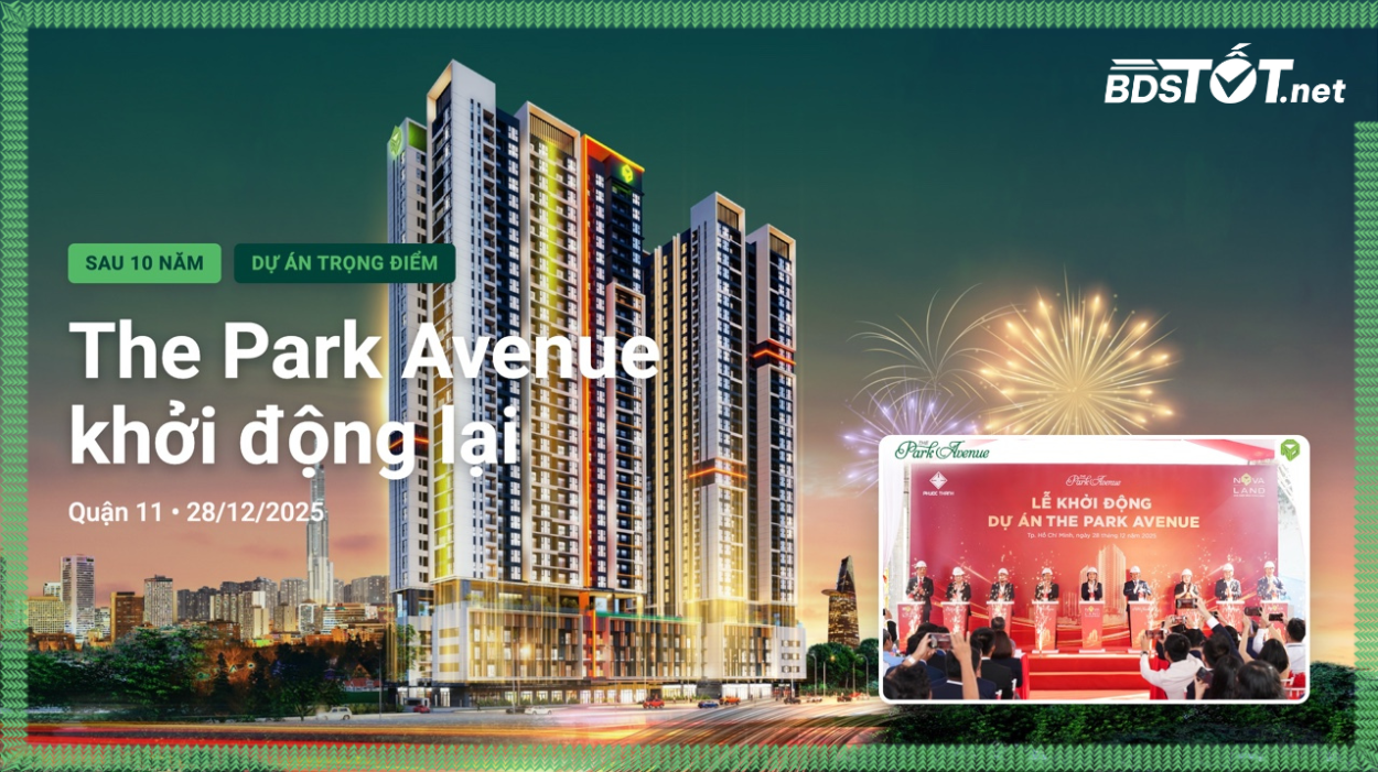 Phối cảnh dự án The Park Avenue Quận 11 - tổ hợp căn hộ cao cấp Novaland mặt tiền đường 3/2 TP.HCM